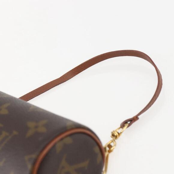 LOUIS VUITTON Monogram Papillon Pouch LV Auth ka1183 - Picture 8 of 16
